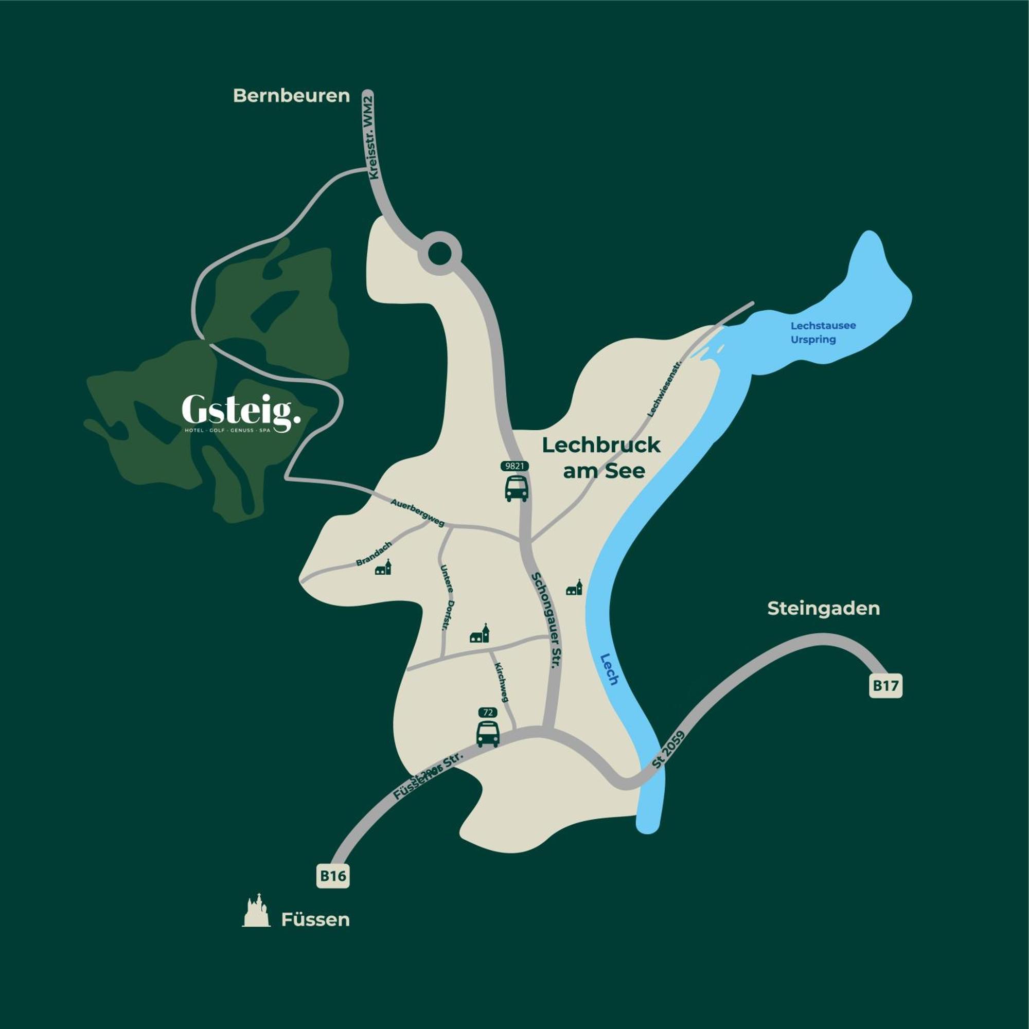 Hotel Auf Der Gsteig Gmbh Lechbruck am See Zewnętrze zdjęcie